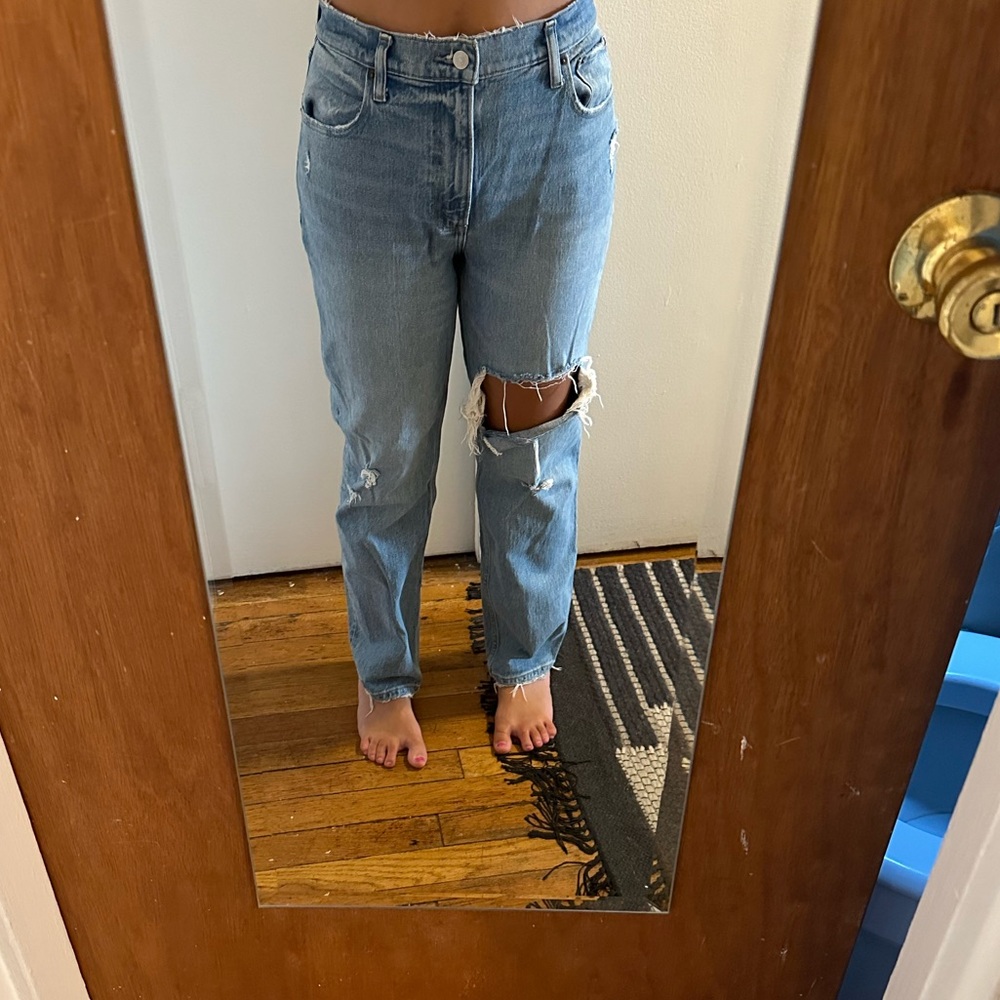 Abercrombie The 90s Straight Ultra High Rise Jeans 27s
